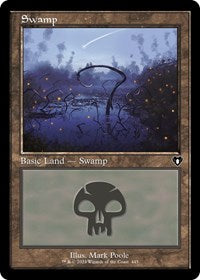 Swamp (445) (Retro Frame) (445) [Commander Masters]