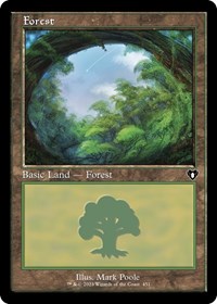 Forest (451) (Retro Frame) (451) [Commander Masters]