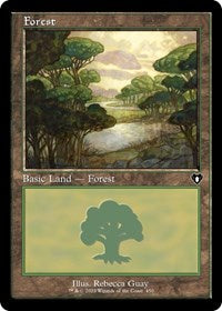 Forest (450) (Retro Frame) (450) [Commander Masters]
