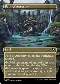 Path of Ancestry (Borderless) (661) [Commander Masters]