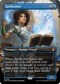 Spellseeker (Borderless) (635) [Commander Masters]