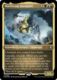 Maelstrom Wanderer (Foil Etched) (583) [Commander Masters]