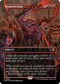 Insurrection (Borderless) (699) [Commander Masters]