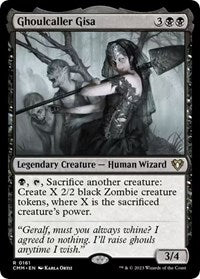 Ghoulcaller Gisa (161) [Commander Masters]