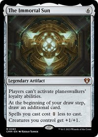 The Immortal Sun (393) [Commander Masters]