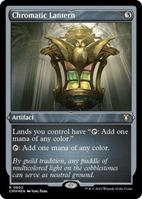 Chromatic Lantern (Foil Etched) (602) [Commander Masters]