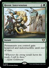 Heroic Intervention (295) [Commander Masters]