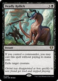 Deadly Rollick (147) [Commander Masters]