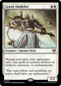 Grand Abolisher (27) [Commander Masters]