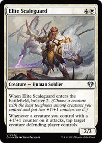 Elite Scaleguard (22) [Commander Masters]