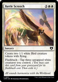 Battle Screech (17) [Commander Masters]