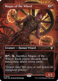 Magus of the Wheel (Borderless) (643) [Commander Masters]