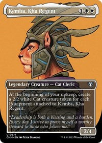 Kemba, Kha Regent (Borderless) (671) [Commander Masters]