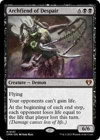 Archfiend of Despair (137) [Commander Masters]