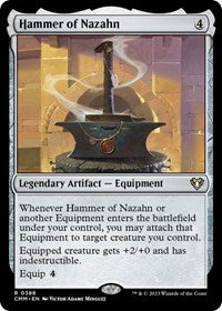 Hammer of Nazahn (388) [Commander Masters]