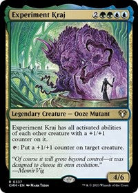 Experiment Kraj (337) [Commander Masters]