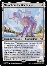 Morophon, the Boundless (3) [Commander Masters]