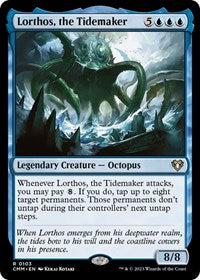 Lorthos, the Tidemaker (103) [Commander Masters]