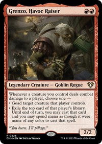 Grenzo, Havoc Raiser (228) [Commander Masters]