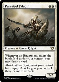 Puresteel Paladin (51) [Commander Masters]