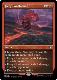 Fiery Confluence (Foil Etched) (536) [Commander Masters]