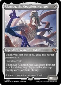 Ulamog, the Ceaseless Hunger (Foil Etched) (454) [Commander Masters]