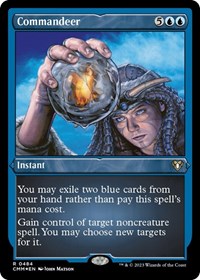Commandeer (Foil Etched) (484) [Commander Masters]