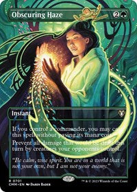 Obscuring Haze (Borderless) (701) [Commander Masters]