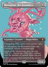 Morophon, the Boundless (Borderless) (669) [Commander Masters]