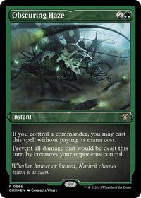 Obscuring Haze (Foil Etched) (566) [Commander Masters]