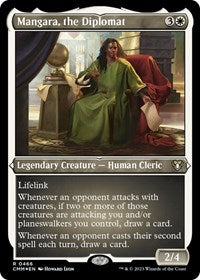 Mangara, the Diplomat (Foil Etched) (466) [Commander Masters]
