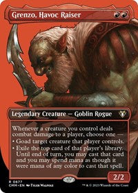 Grenzo, Havoc Raiser (Borderless) (677) [Commander Masters]