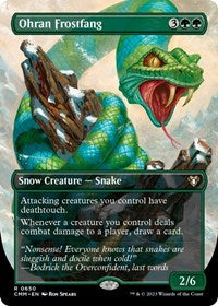 Ohran Frostfang (Borderless) (650) [Commander Masters]