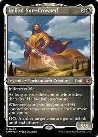 Heliod, Sun-Crowned (Foil Etched) (462) [Commander Masters]
