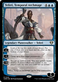 Teferi, Temporal Archmage (125) [Commander Masters]