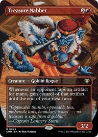 Treasure Nabber (Borderless) (645) [Commander Masters]