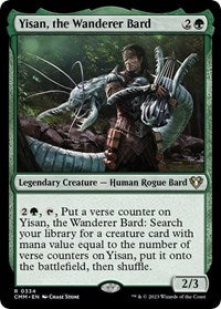 Yisan, the Wanderer Bard (334) [Commander Masters]