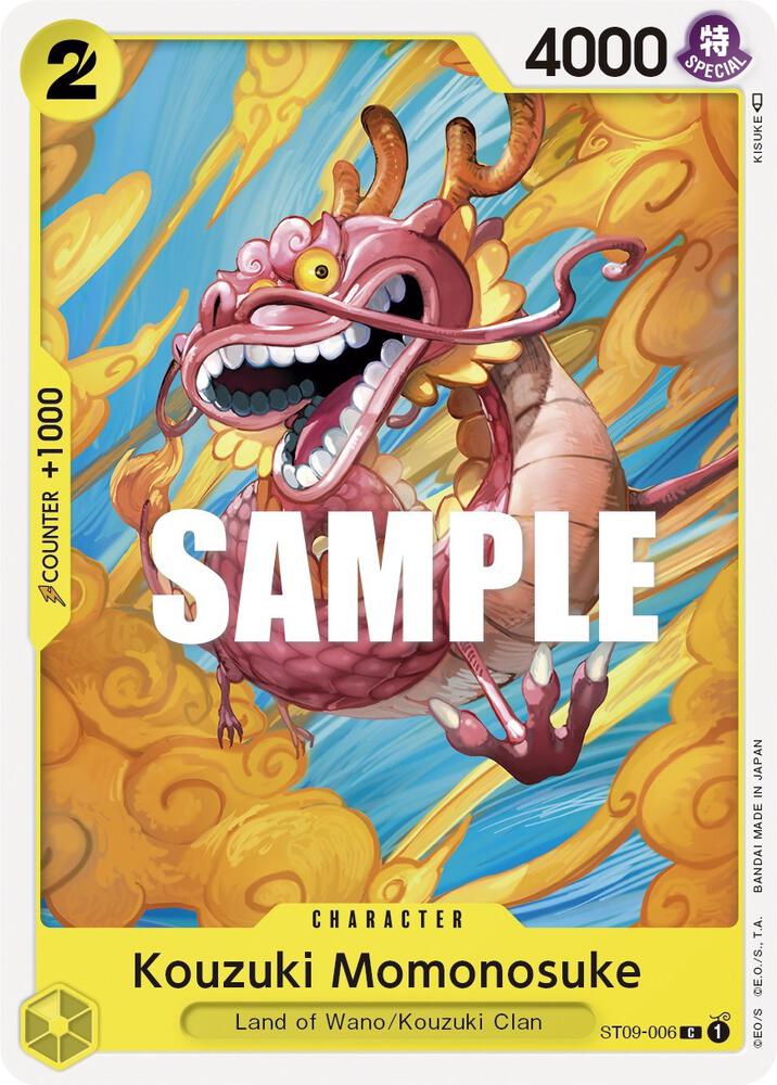 Kouzuki Momonosuke (ST09-006) [Starter Deck 9: Yamato]