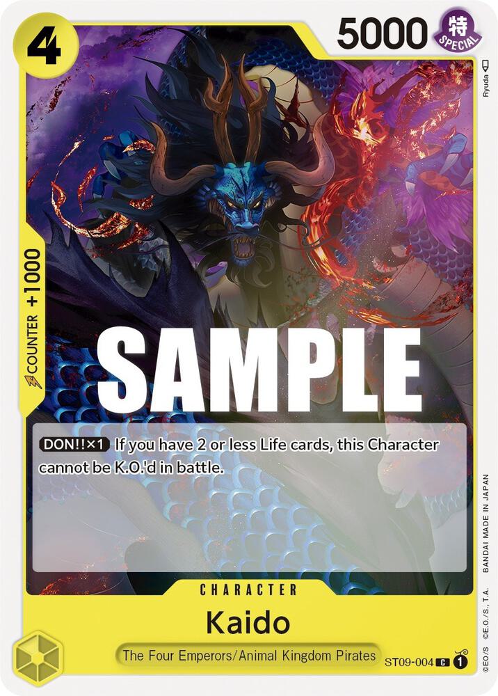 Kaido (ST09-004) [Starter Deck 9: Yamato]