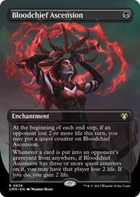 Bloodchief Ascension (Borderless) (636) [Commander Masters]