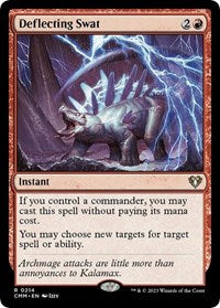 Deflecting Swat (214) [Commander Masters]