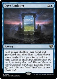 Day's Undoing (85) [Commander Masters]