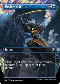 Reality Shift (Borderless) (634) [Commander Masters]