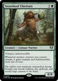 Stonehoof Chieftain (325) [Commander Masters]