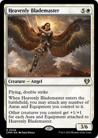 Heavenly Blademaster (28) [Commander Masters]