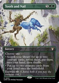 Tooth and Nail (Borderless) (652) [Commander Masters]