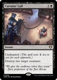 Curtains' Call (146) [Commander Masters]