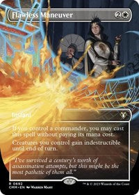 Flawless Maneuver (Borderless) (692) [Commander Masters]