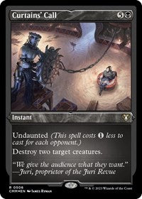 Curtains' Call (Foil Etched) (506) [Commander Masters]