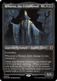 Mikaeus, the Unhallowed (Foil Etched) (516) [Commander Masters]